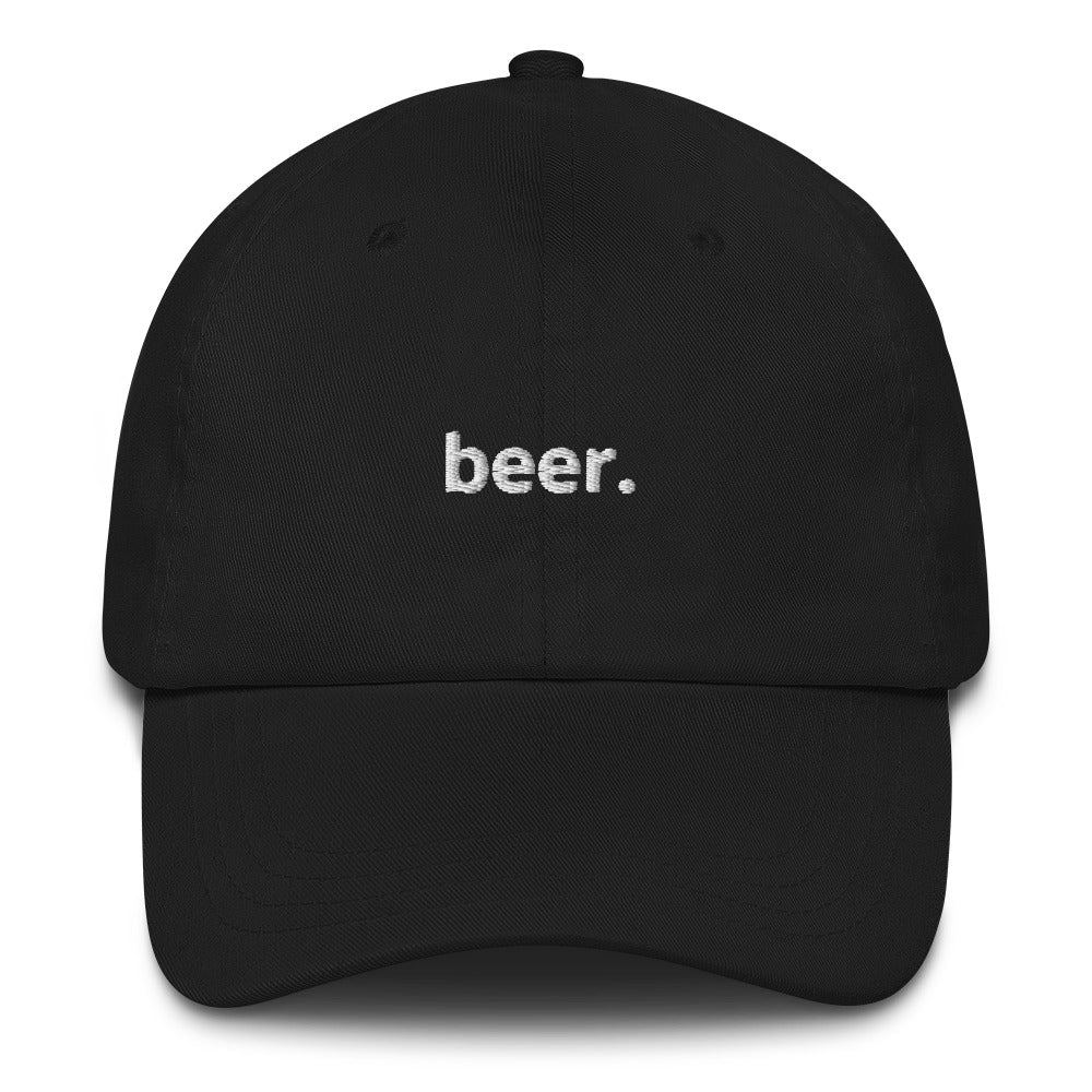 "beer." Dad Hat