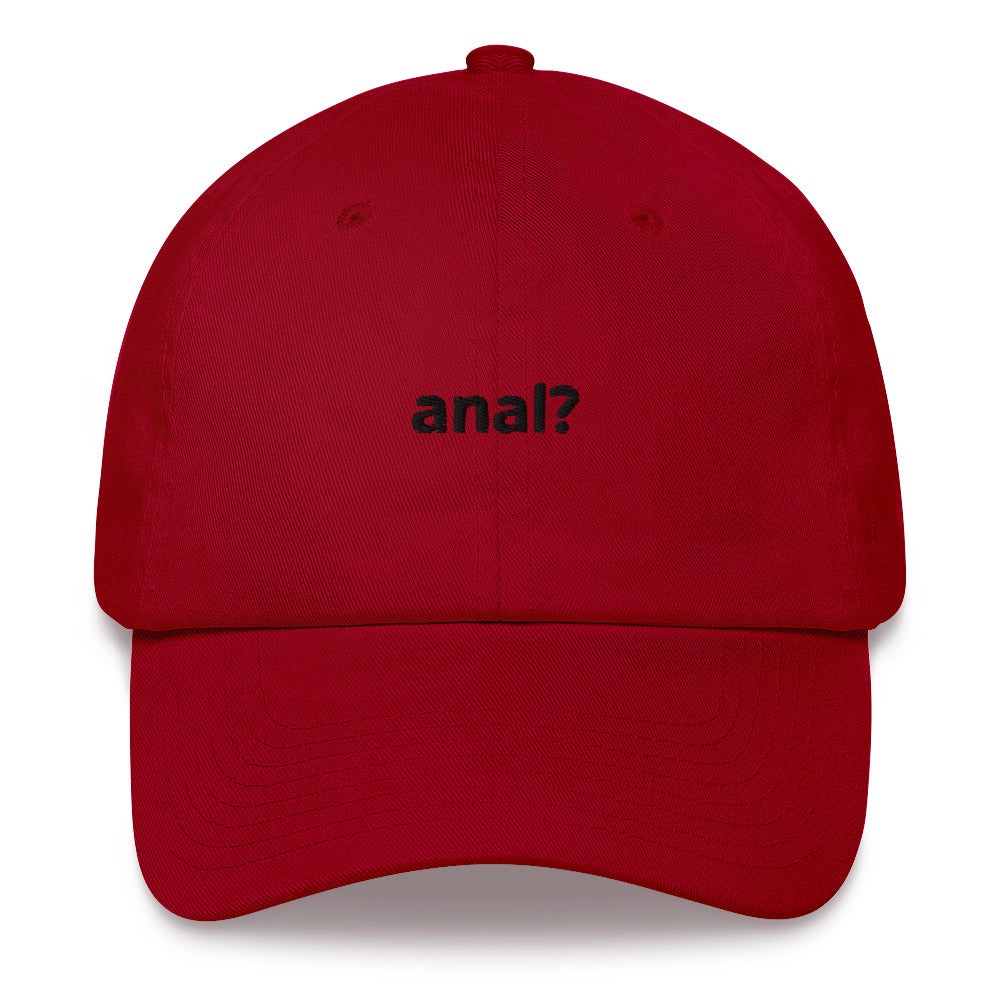 "anal?" Dad Hat