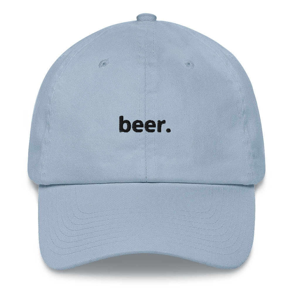 "beer." Dad Hat