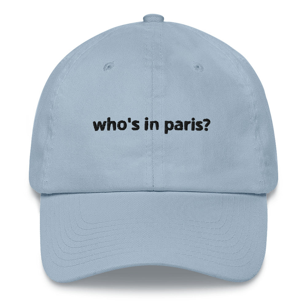 "Who's in Paris?" Dad Hat