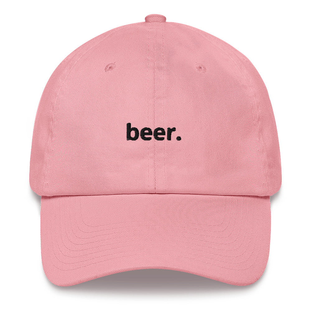 "beer." Dad Hat