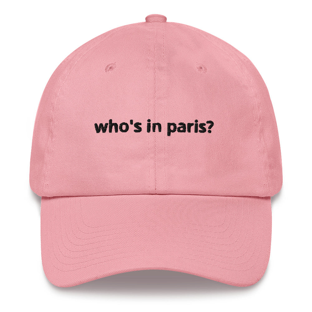 "Who's in Paris?" Dad Hat