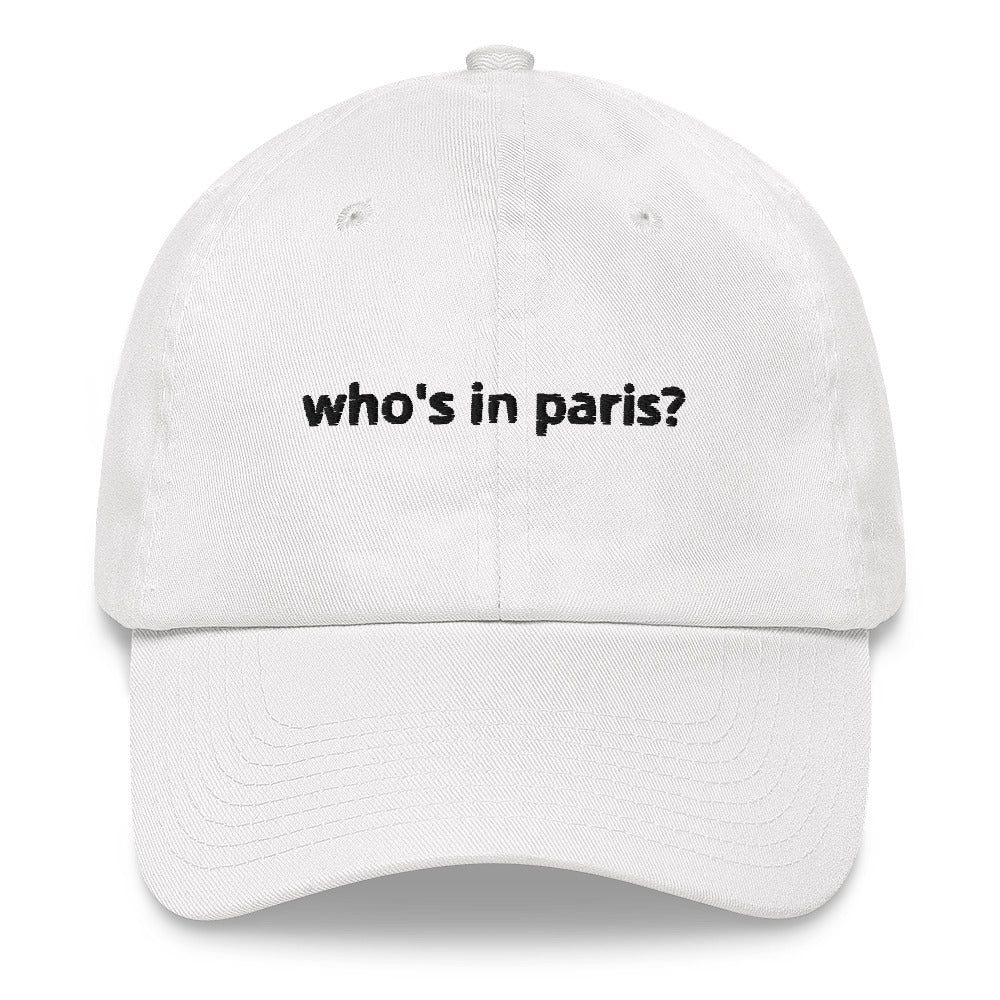 "Who's in Paris?" Dad Hat