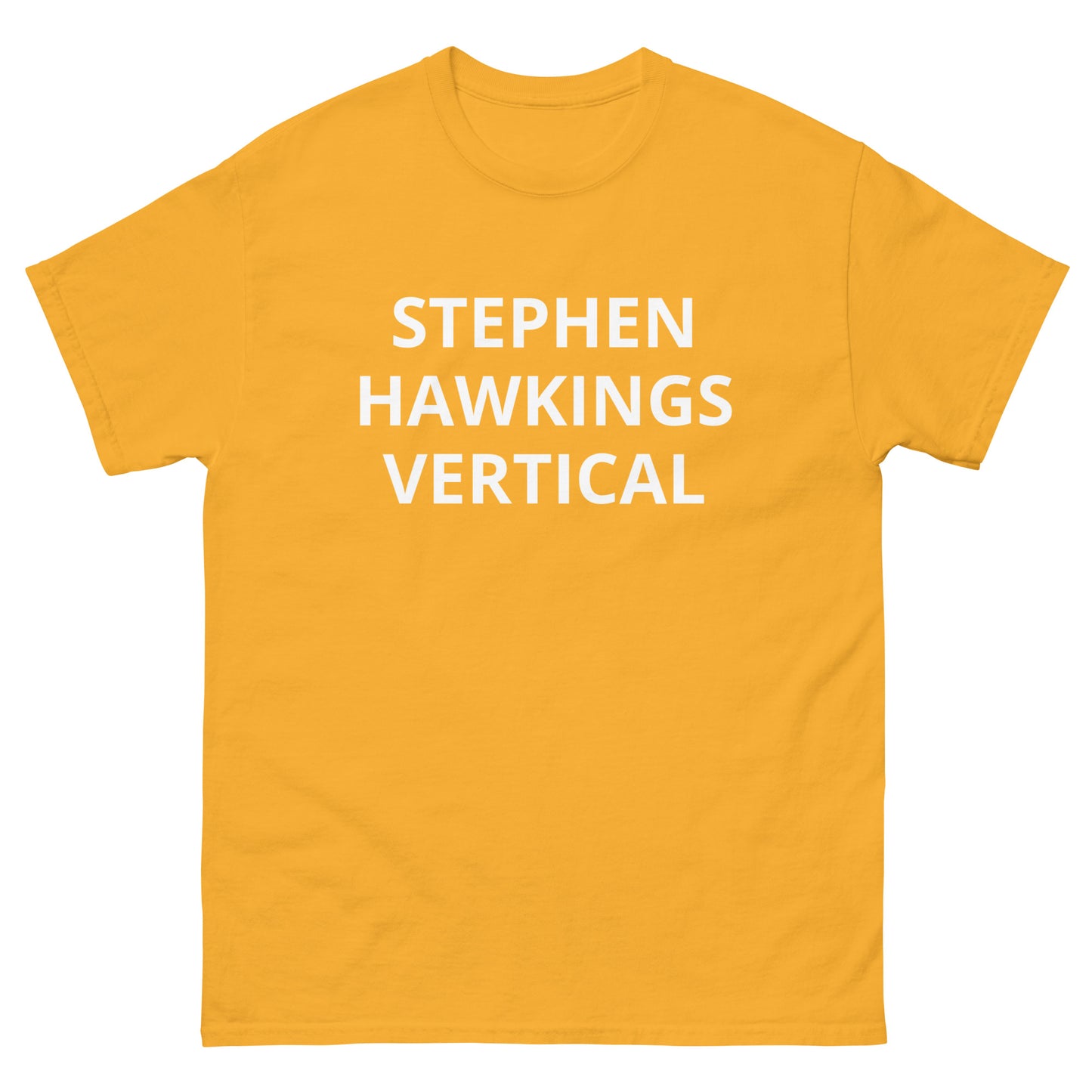 Stephen Hawkings Vertical