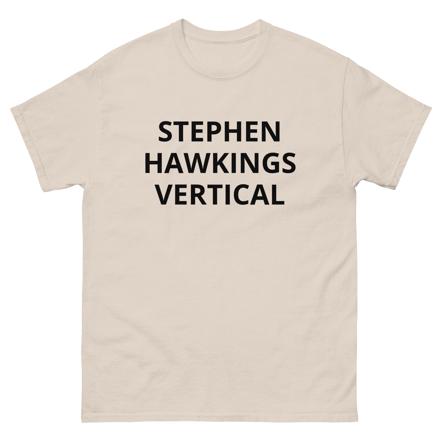 Stephen Hawkings Vertical