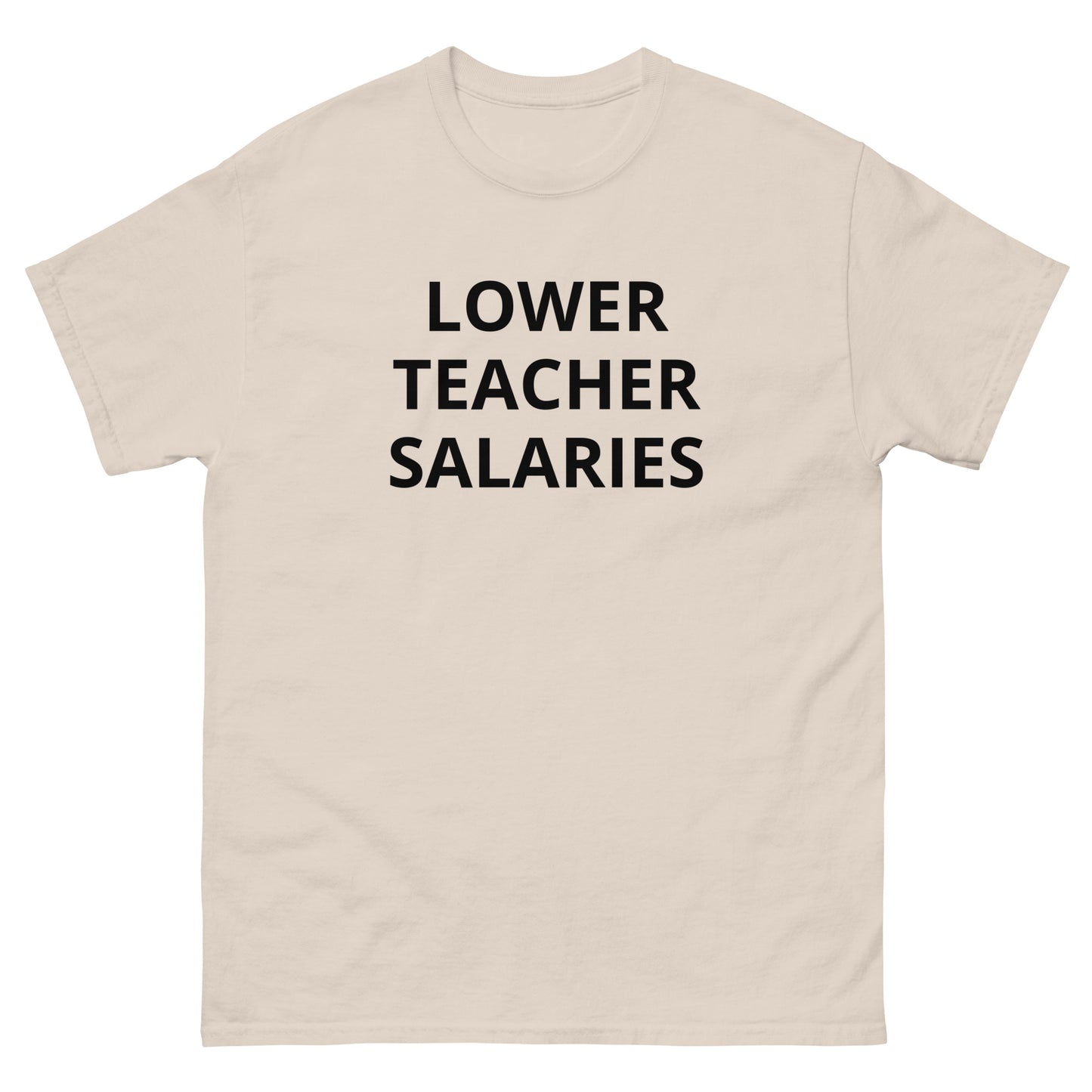 Lower Teacher Salaries