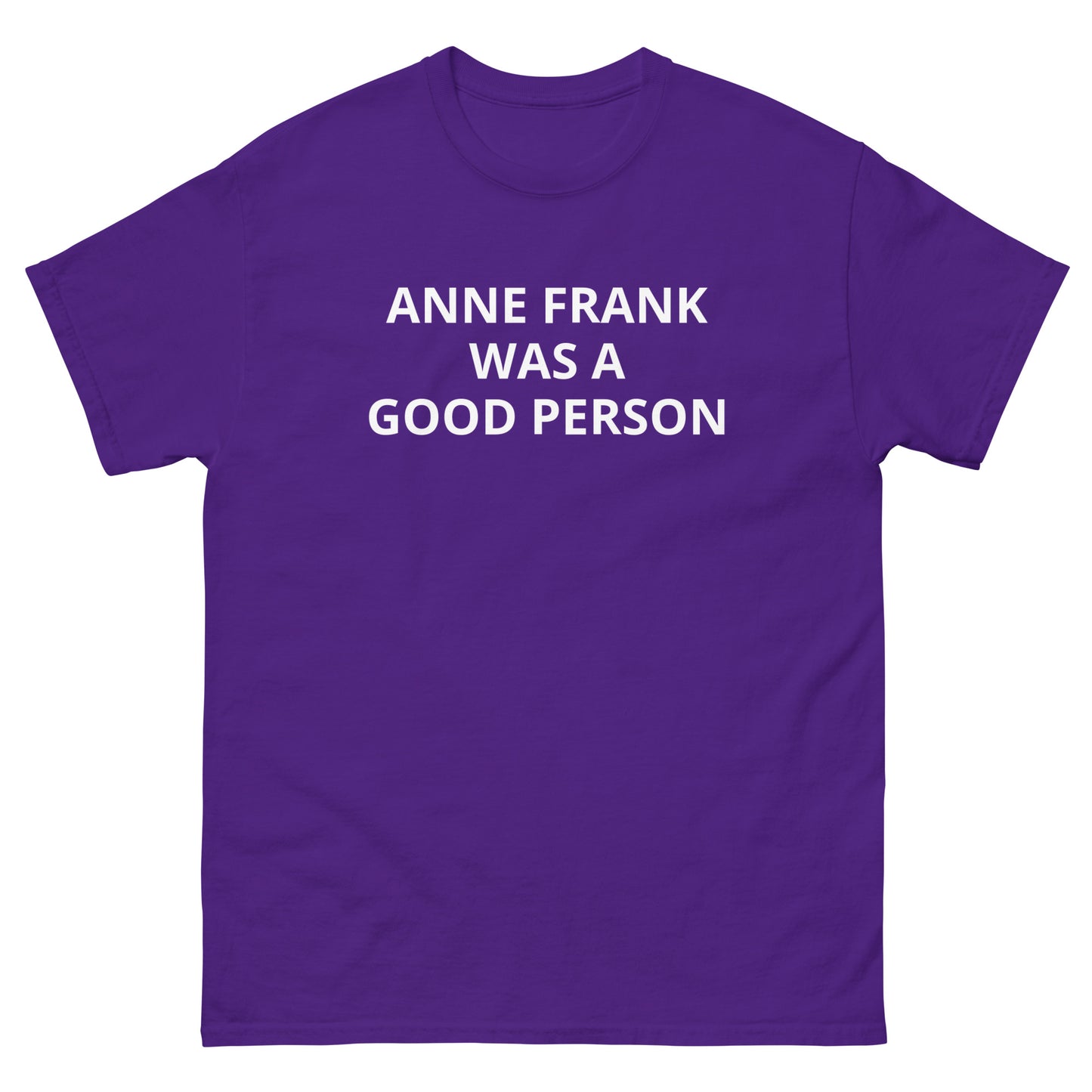 Anne Frank Was a Good Person