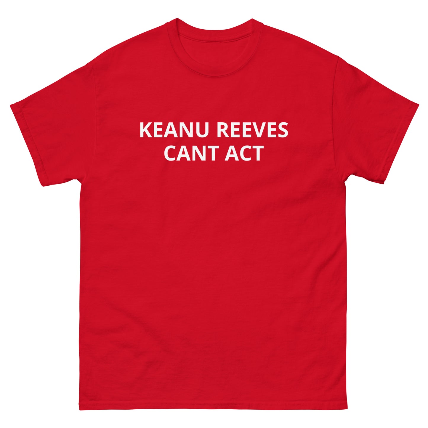 Keanu Reeves Can't Act