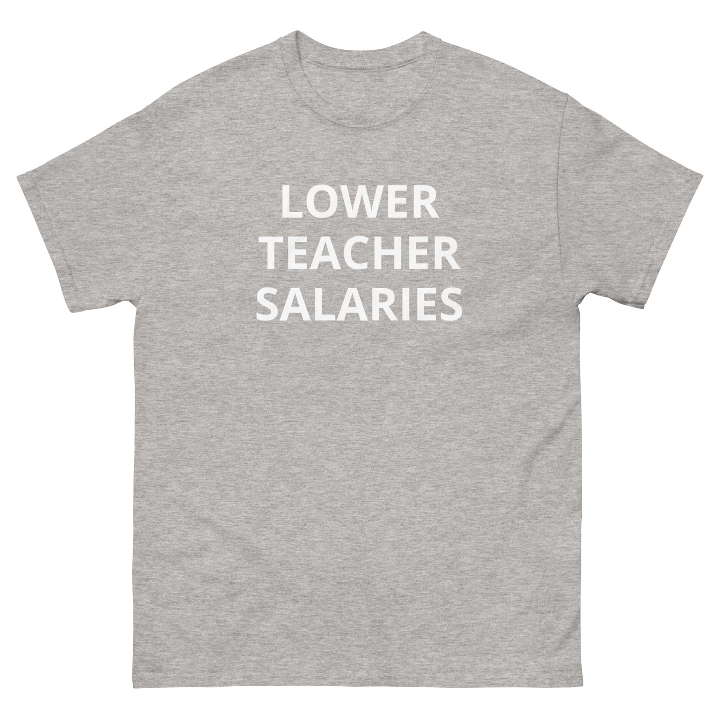 Lower Teacher Salaries