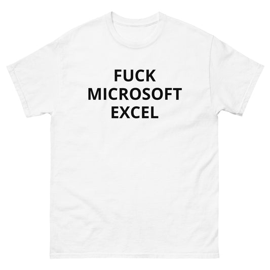 Fuck Microsoft Excel