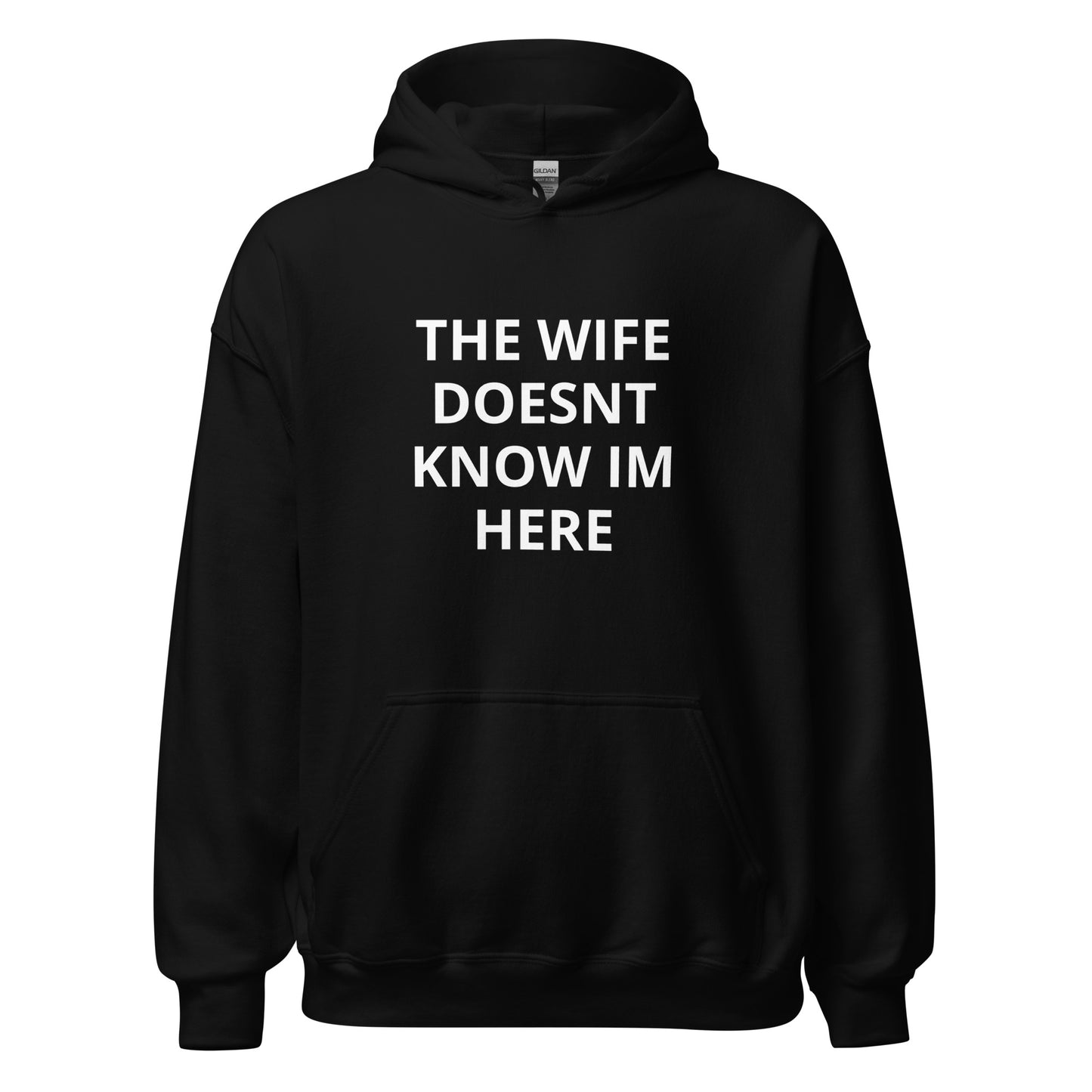 The Wife Doesn't Know I'm Here Hoodie