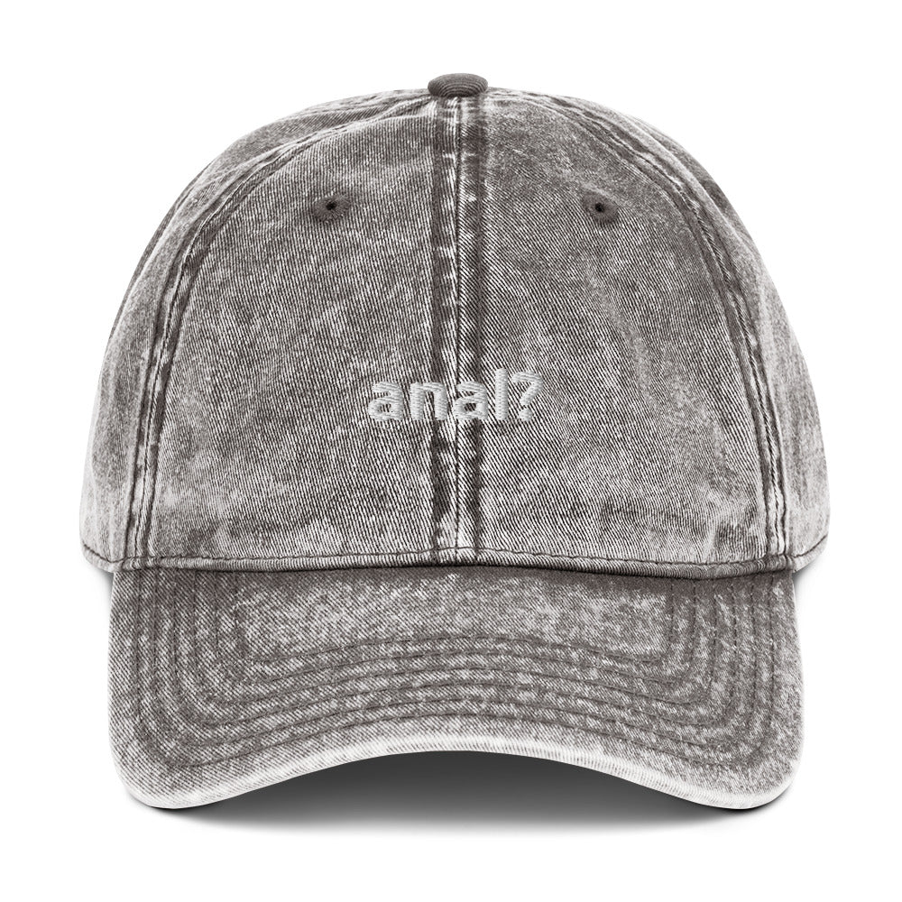 "anal?" Vintage Hat