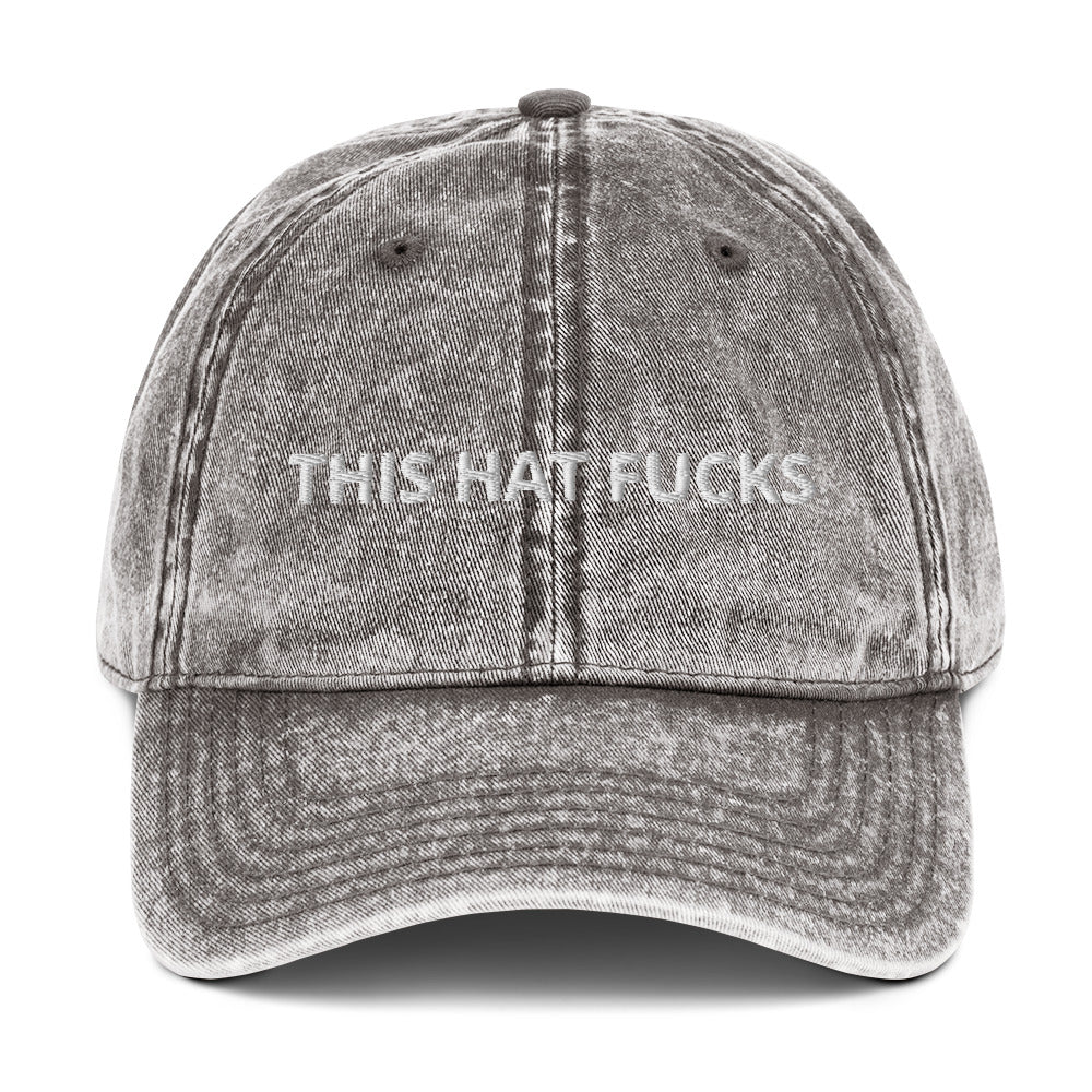 "This Hat Fucks" Vintage Hat