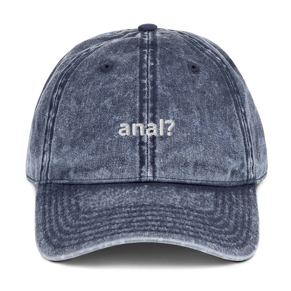 "anal?" Vintage Hat